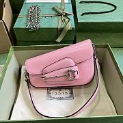 Gucci Small Horsebit 1955 In Pink 19.5cm - 1