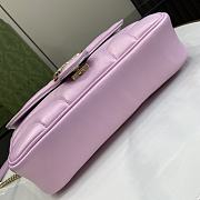 Gucci Marmont Bag In Light Pink - 23x14x6cm - 5