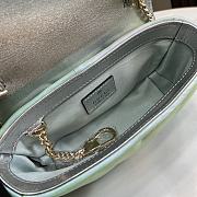 Gucci Marmont Mini Bag In Green - 16.5x10x4.5cm - 4