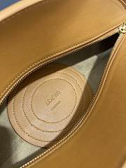 Loewe Paseo Flamenco In Brown Leather - 35x21x11.5cm - 5