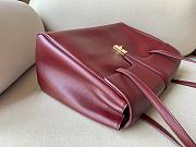 Celine Soft 16 Burgundy Bag - 38x26x18cm - 3