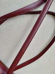 Celine Soft 16 Burgundy Bag - 38x26x18cm - 5