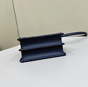 Fendi FF Small Peekaboo ISeeU Blue - 20x10.5x15cm - 5