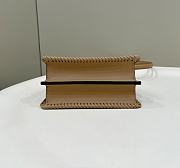 Fendi FF Small Peekaboo ISeeU Beige - 20x10.5x15cm - 5