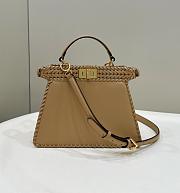 Fendi FF Medium Peekaboo ISeeU Beige - 27×11×20cm - 4