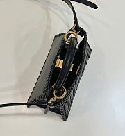 Fendi FF Small Peekaboo ISeeU Black - 20x10.5x15cm - 2