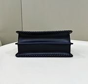 Fendi FF Medium Peekaboo ISeeU Black - 27×11×20cm - 5