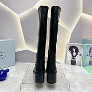 Prada Black Long Boots Heels 7cm - 5