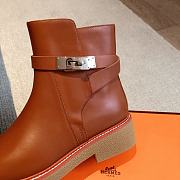 Hermes Kelly s23 Anker Brown Boots - 2