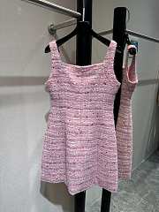 Chanel Pink Tweet Dress - 1