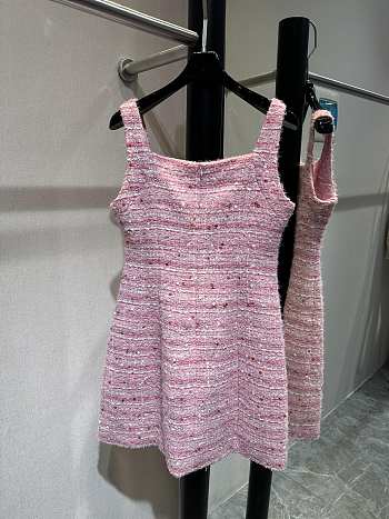 Chanel Pink Tweet Dress