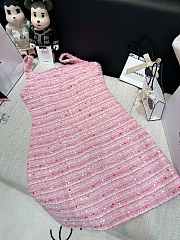 Chanel Pink Tweet Dress - 2