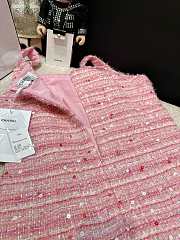 Chanel Pink Tweet Dress - 5