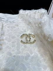 Chanel Jackets Solid Long Sleeve White - 2