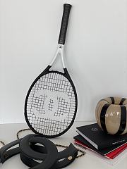 Chanel Cocomark Tennis Racket & Black Leather Chain Cover - 3