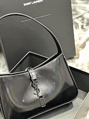 YSL Le 5 à 7 Hobo Bag All Black - 25x14x6cm - 5