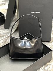 YSL Le 5 à 7 Hobo Bag All Black - 25x14x6cm - 3