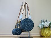 Louis Vuitton M46830 Papillon Monogram Denim Bag - 27x11x13cm - 5