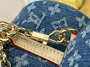 Louis Vuitton M46830 Papillon Monogram Denim Bag - 27x11x13cm - 3