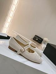 Chanel Beige Flats Shoes - 5