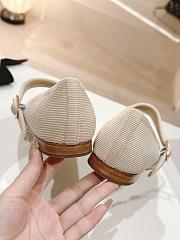 Chanel Beige Flats Shoes - 3