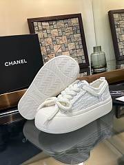 Chanel White Sneakers - 1