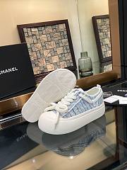 Chanel Blue Sneakes  - 3