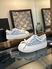 Chanel Blue Sneakes  - 2