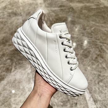 Jimmy Choo White Light Sneakers