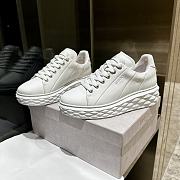 Jimmy Choo White Light Sneakers - 5