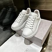 Jimmy Choo White Light Sneakers - 4