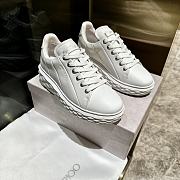 Jimmy Choo White Light Sneakers - 3