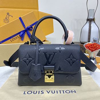Louis Vuitton Madeleine BB M45977 Black - 24x17x8.5cm