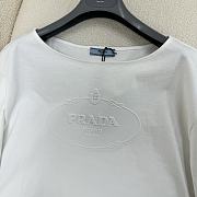 Prada White T-shirt With Logo - 3