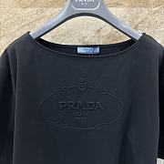 Prada Black T-shirt With Logo - 5