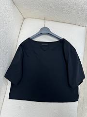 Prada Black T-shirt With Logo - 2