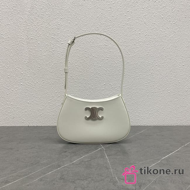 Celine Medium Tilly White Bag - 23x13.5x4cm - 1