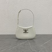 Celine Medium Tilly White Bag - 23x13.5x4cm - 1