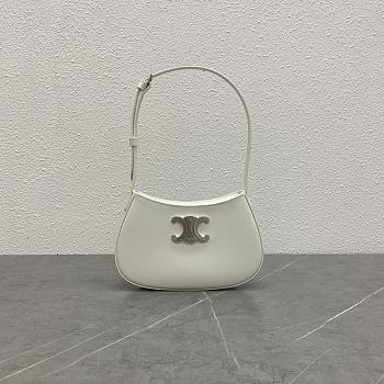 Celine Medium Tilly White Bag - 23x13.5x4cm