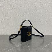 Celine Mini Black Bucket Bag - 12.5x5x14cm - 4