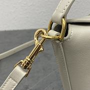 Celine Mini White Bucket Bag - 12.5x5x14cm - 5