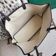 Goyard Chien Gris Pet Bag In Grey Leather - 27x15x33.5cm - 4