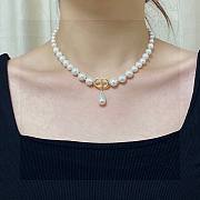 Dior CD Pearl Necklace - 4