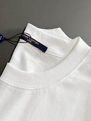 Louis Vuitton Men's T-shirt White  - 4