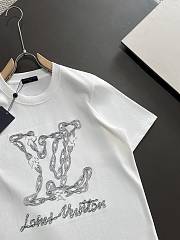 Louis Vuitton Men's T-shirt White  - 2