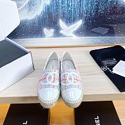 Chanel Espadrilles Glittered Cotton Tweed Lambskin  - 1