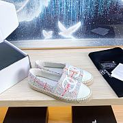 Chanel Espadrilles Glittered Cotton Tweed Lambskin  - 2