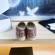 Chanel Tweed Grosgrain Espadrilles Multicolor Black - 4