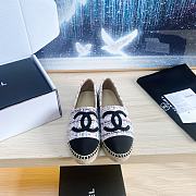 Chanel Tweed Grosgrain Espadrilles Multicolor  - 1