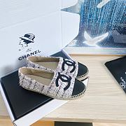 Chanel Tweed Grosgrain Espadrilles Multicolor  - 4